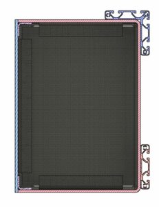 section transversale poutre en composite